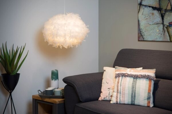Lucide 71367/50/31 - Závěsné svítidlo GOOSY SOFT 1xE27/40W/230V