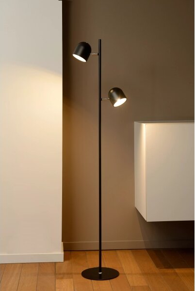 Lucide 03703/10/30 - LED Stmívatelná stojací lampa SKANSKA-LED 2xLED/5W/230V