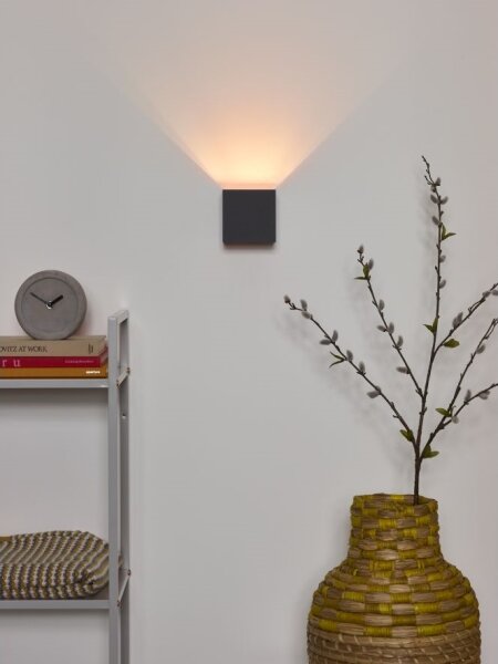 Lucide 09217/04/36 - LED nástěnné svítidlo XIO 1xG9/4W/230V antracit