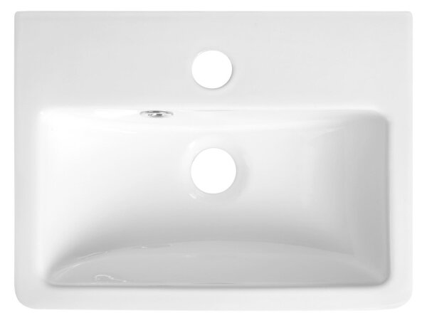 Bruckner - Umyvadlo NOAM 37,5x28 cm keramika/bílá