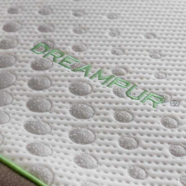 DREAMPUR Vrchní matrace (přistýlka) z latexové pěny DREAMPUR® grey dots 8,5 cm - 160x200 cm