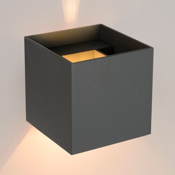 Lucide 09217/04/36 - LED nástěnné svítidlo XIO 1xG9/4W/230V antracit