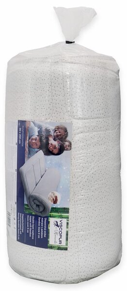 VISCOPUR Vrchní matrace (přistýlky) VISCOPUR® bamboo snow 8 cm - 140x200 cm