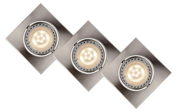Lucide 11002/15/12 - SADA 3x LED podhledové svítidlo FOCUS 1xGU10/5W/230V chrom