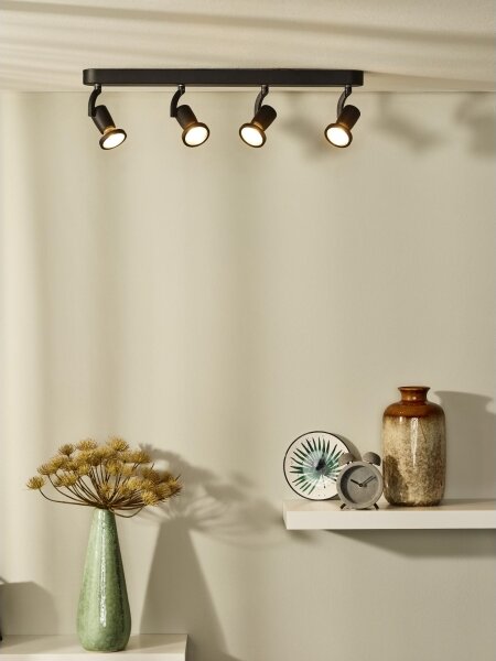Lucide 11903/20/30 - LED bodové svítidlo JASTER-LED 4xGU10/5W/230V černé