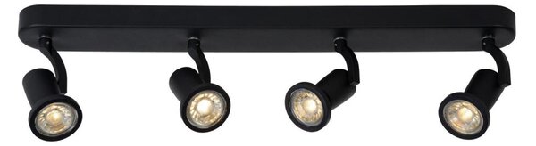 Lucide 11903/20/30 - LED bodové svítidlo JASTER-LED 4xGU10/5W/230V černé