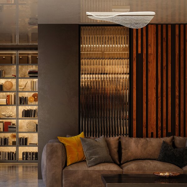 Mantra 7835 Bianca, moderní bílé stropní svítidlo LED 40W 3000K, délka 73cm