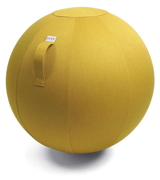 Žlutá Sedací míč LEIV M ∅ 65 cm VLUV