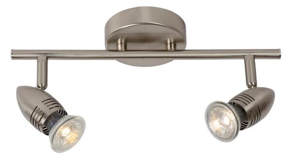Lucide 13955/10/12 - LED bodové svítidlo CARO-LED 2xGU10/5W/230V chrom
