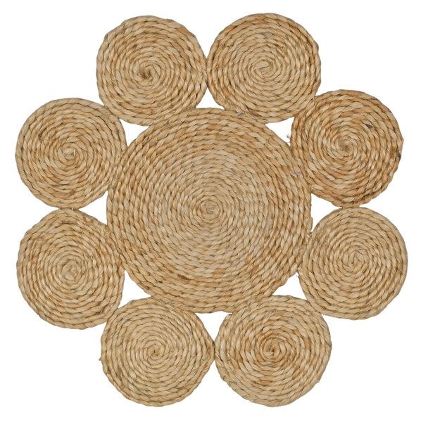 Jutové prostírání Enslow Natural – set 4 ks