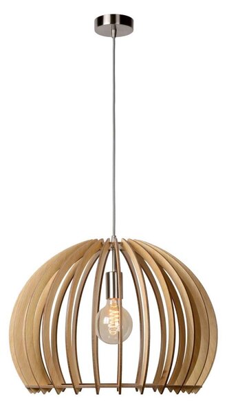 Lucide 34424/50/76 - Závěsné svítidlo BOUNDE 1xE27/60W/230V béžové 50 cm