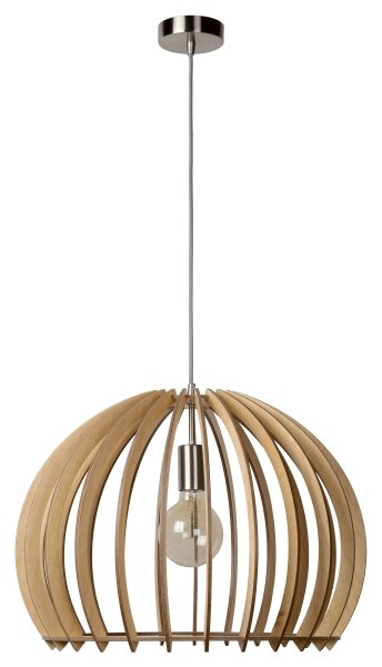 Lucide 34424/50/76 - Závěsné svítidlo BOUNDE 1xE27/60W/230V béžové 50 cm