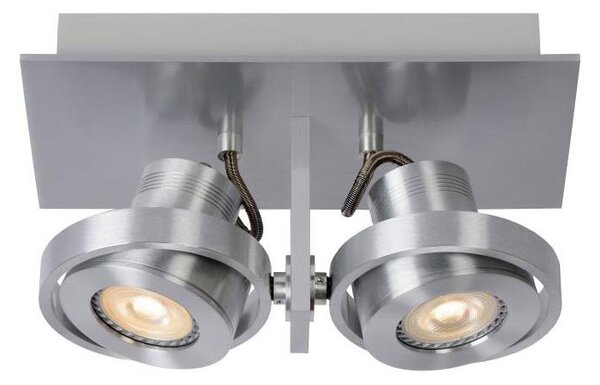 Lucide 17906/10/12 - LED bodové svítidlo LANDA 2xGU10/4,5W/230V chrom