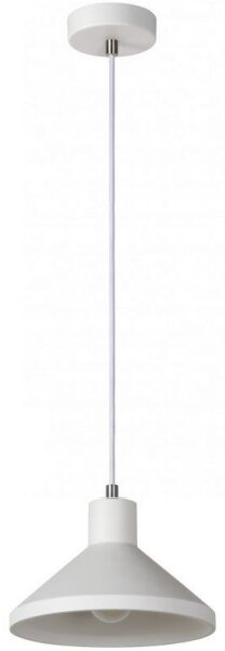 Lucide 35407/25/31 - Závěsné svítidlo GIPSY 1xE27/40W/230V bílé