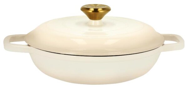 Silvercrest® Litinová servírovací pánev Premium, Ø 25 cm (béžová) (100409708004)