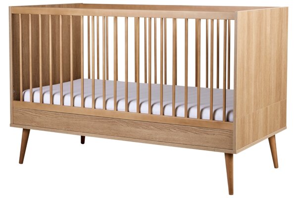 -25 % Dny MOMENTI– Dětská rostoucí postýlka Quax Flow 70 x 140 cm s dřevěným dekorem