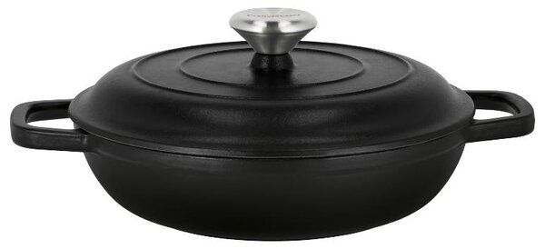 Silvercrest® Litinová servírovací pánev Premium, Ø 25 cm (černá) (100409708001)