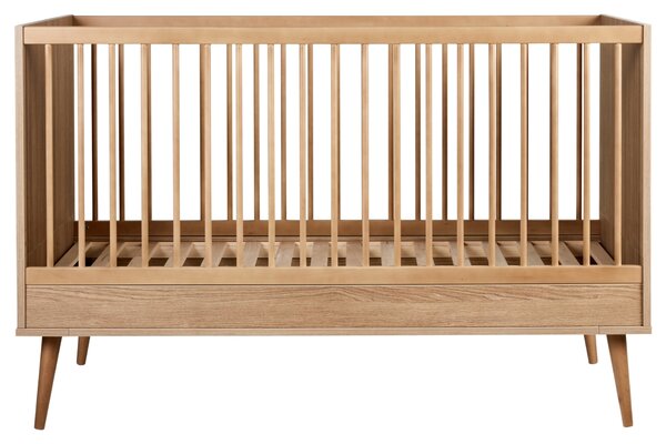 -25 % Dny MOMENTI– Dětská rostoucí postýlka Quax Flow 70 x 140 cm s dřevěným dekorem