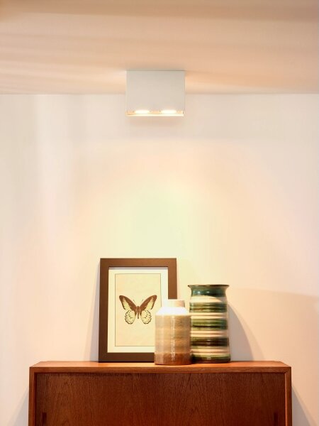 Lucide 22953/02/31 - Bodové svítidlo TUBE 2xGU10/50W/230V bílá