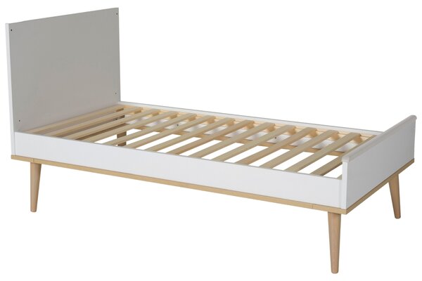 Bílá dětská rostoucí postýlka Quax Flow 70 x 140 cm