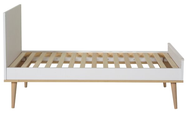 Bílá dětská rostoucí postýlka Quax Flow 70 x 140 cm