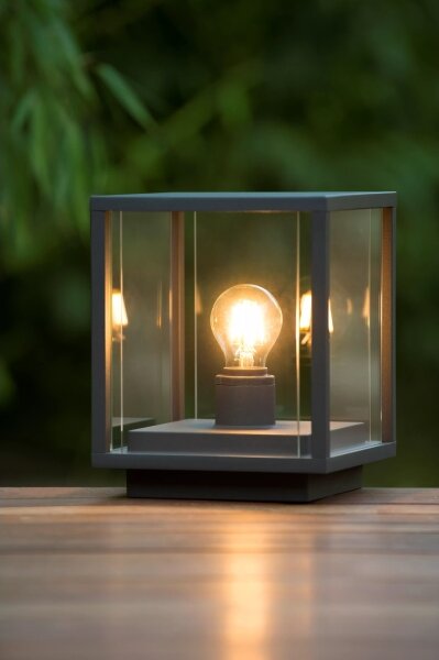 Lucide 27883/25/30 - Venkovní lampa CLAIRE 1xE27/15W/230V 24,5 cm IP54