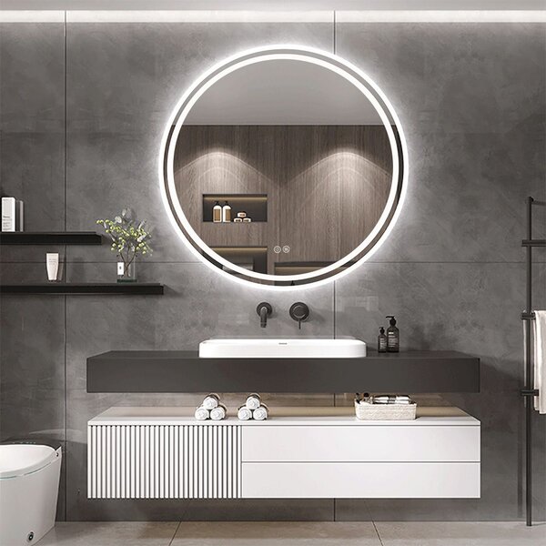 Zrcadlo LED 50cm BAS