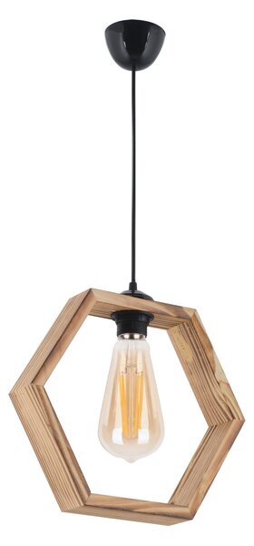 Opviq Závěsný lustr Hexagon hnědý