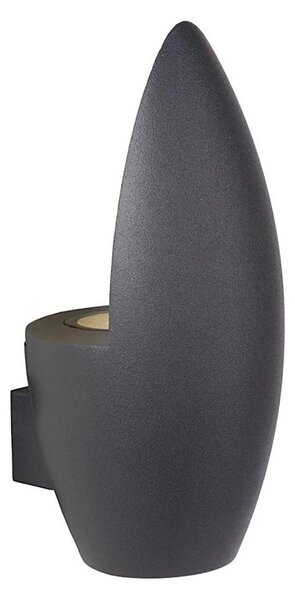 Lucide 27854/01/30 - Venkovní nástěnné svítidlo ELDO 1xGU10/35W/230V černé IP54