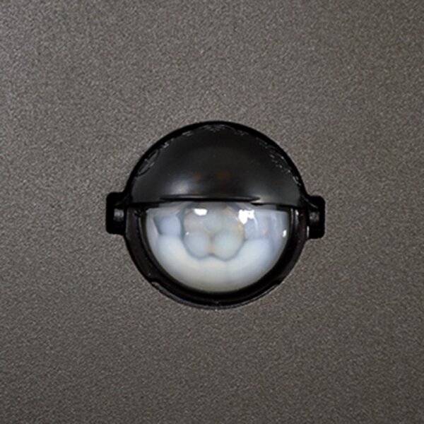 Venkovní lampa se senzorem NEW YORK 1xE27/12W/230V IP44 44 cm antracit