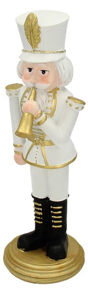 Figurka Louskáček 31cm white