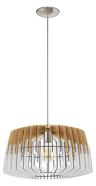 Eglo 32827 - Lustr ARTANA 1xE27/60W/230V bílá 480mm