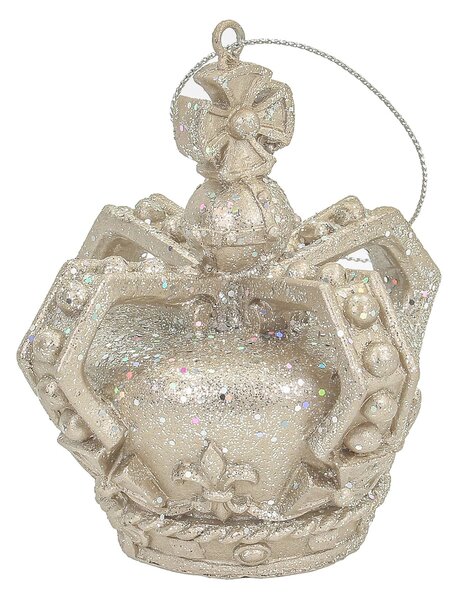 Vánoční ozdoba Royal Crown III 9x9x10 cm