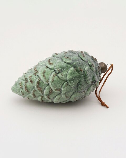 Vánoční ozdoba Frosted Pinecone 18 cm