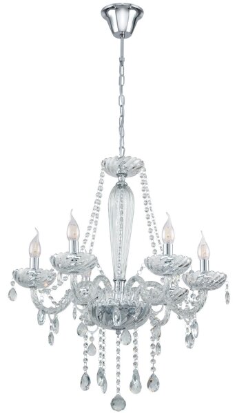 Eglo 39099 - Lustr BASILANO 1 6xE14/40W/230V