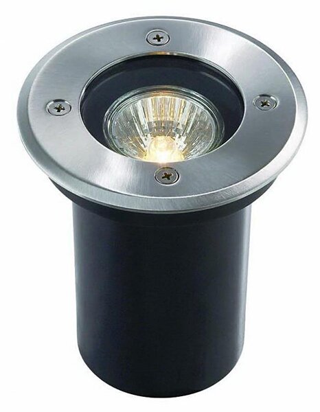 Ideal Lux - Venkovní nájezdové svítidlo PARK 1xGU10/20W/230V IP65 chrom