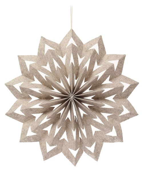 Vánoční ozdoba Nivalis II beige 40 cm