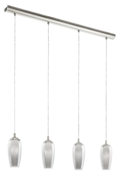 Eglo 96344 - LED Lustr na lanku FARSALA 4xG9/2,5W/230V