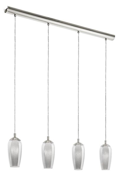 Eglo 96344 - LED Lustr na lanku FARSALA 4xG9/2,5W/230V