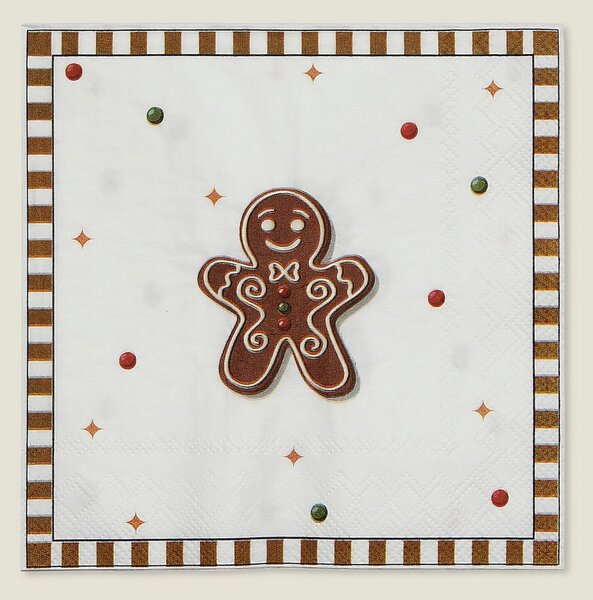 Vánoční ubrousky Cookie I 20 szt