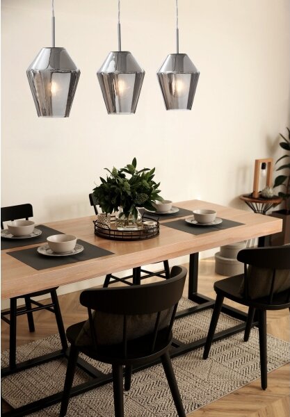 Eglo 96774 - Lustr na lanku MURMILLO 3xE27/28W/230V