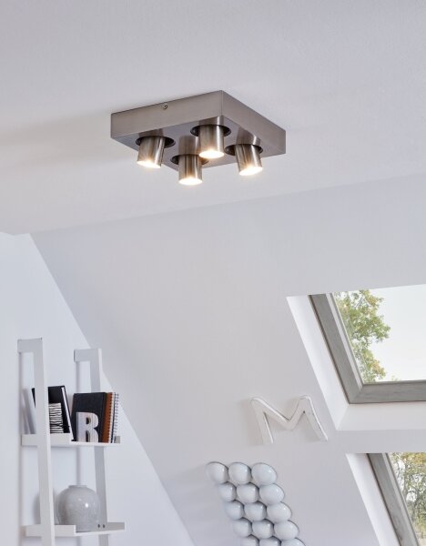 Eglo 96608 - LED Stropní bodové svítidlo ROBLEDO 1 4xGU10/5W/230V