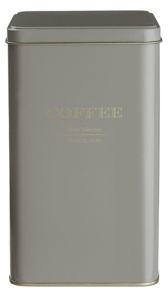 TIN TIN Dóza na kávu 1850 ml - hnědá