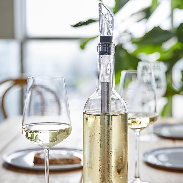 SOMMELIER Nálevka na víno s chladicí tyčí 32 cm