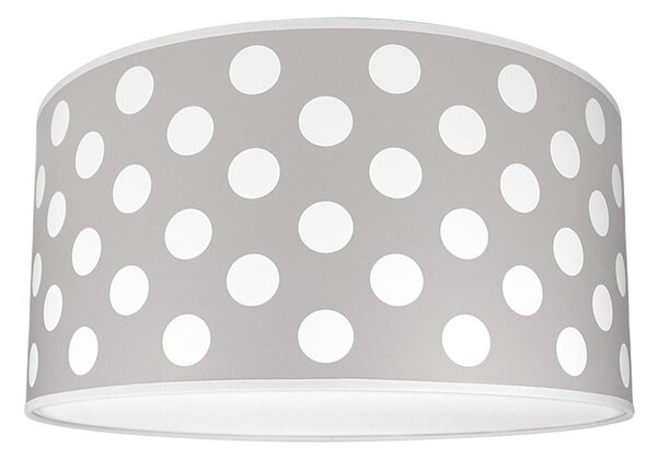 Dětské stropní svítidlo DOTS GREY 2xE27/60W/230V šedá