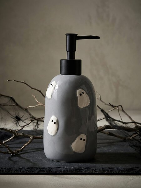 Sinsay - Dávkovač na mýdlo s halloweenským motivem - šedá