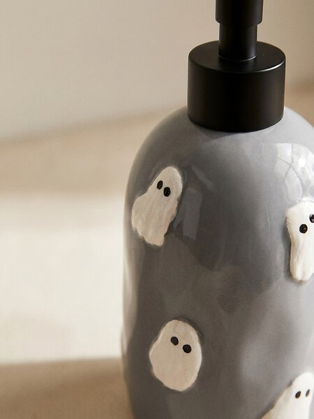 Sinsay - Dávkovač na mýdlo s halloweenským motivem - šedá