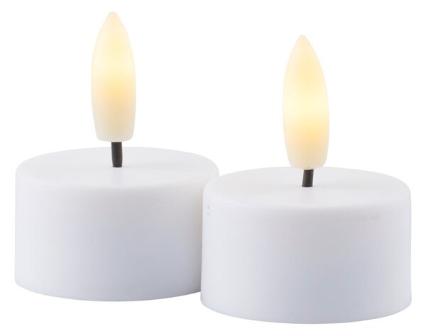 LED svíčky v sadě 2 ks (výška 2 cm) Sille Rechargeable – Sirius