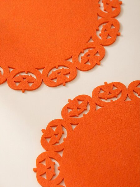 Sinsay - Prostírání ve tvaru dýně 2 pack - oranžová