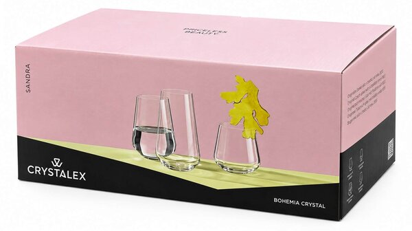 Crystalex Sklenice Sandra 380 ml 6 ks
